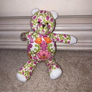 Vintage Vera Bradley Teddy Bear